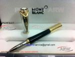 Perfect Replica Mont Blanc Princess Monaco Black Rollerball Pen